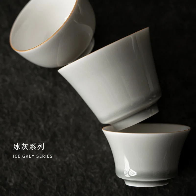 Băng Men Xám Ly Nhật Bản Phong - đánh giá và giá Japanese Pottery