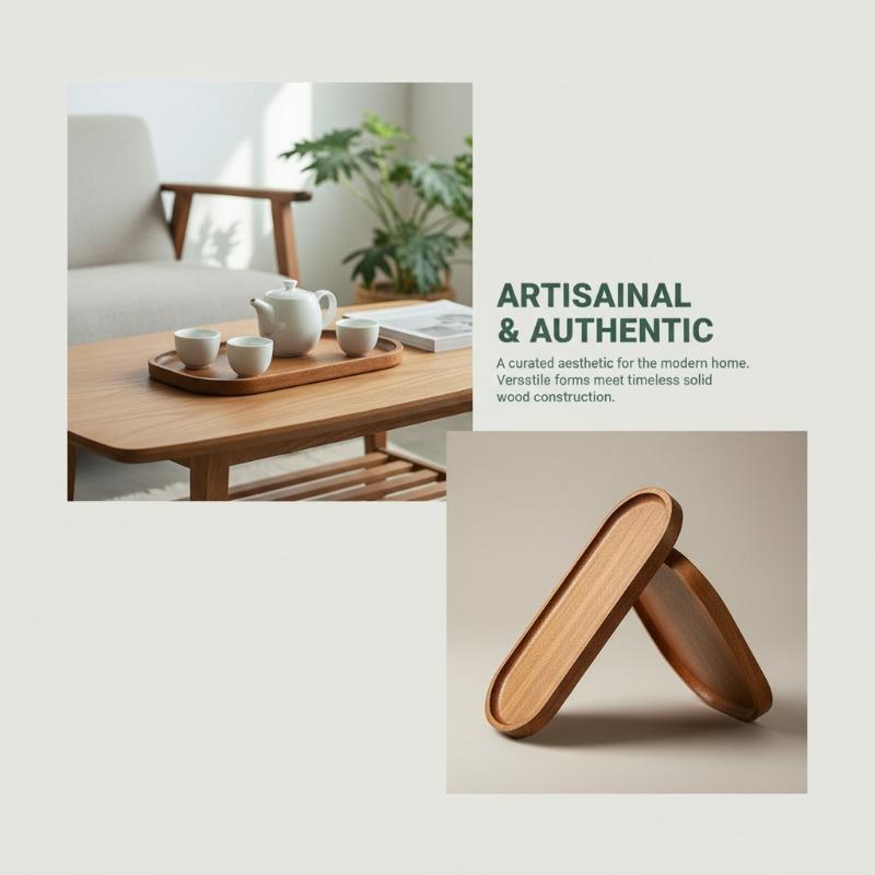 1pc Tableware Solid Wood Round - đánh giá và giá Japanese Snacks