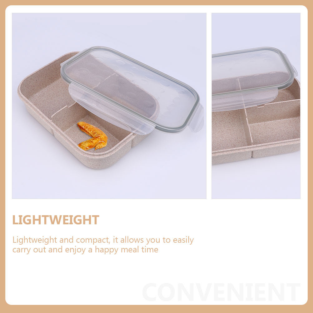 1Set Sustainable Wheat Straw S - đánh giá và giá Bento Box