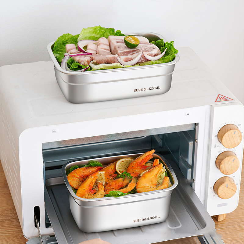 Food Grade 316 Stainless Steel - đánh giá và giá Bento Box