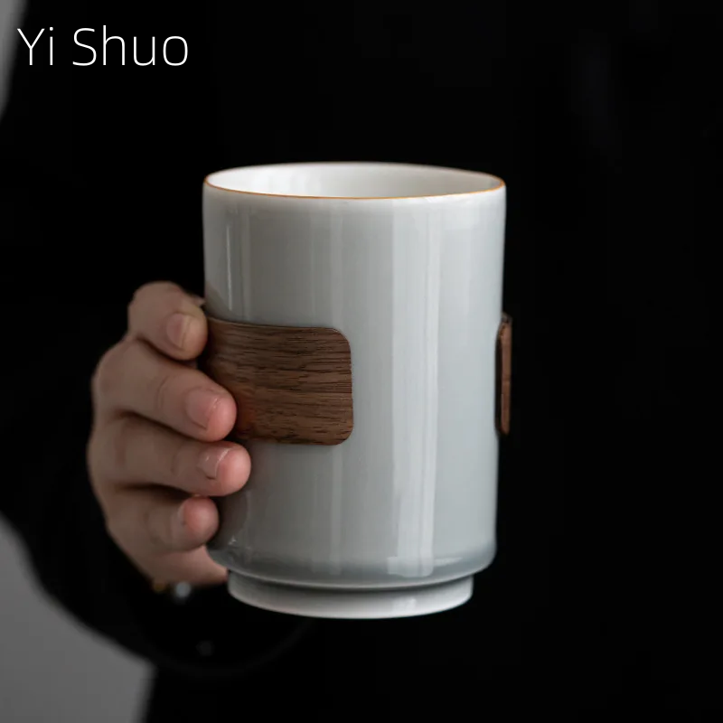 Bamboo Wooden Buckle Waist Cup - đánh giá và giá Japanese Pottery