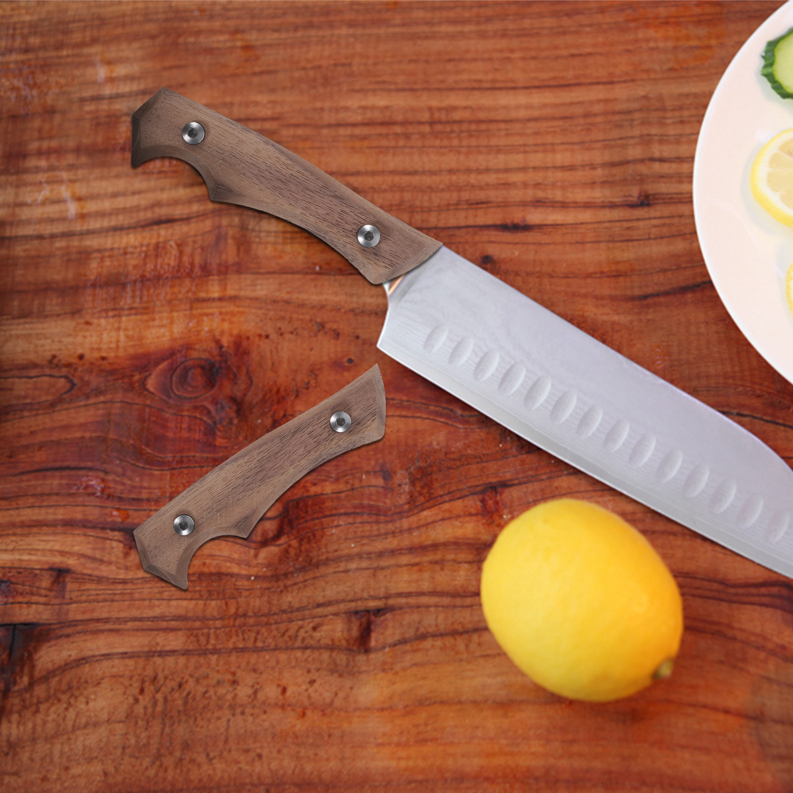 Premium Beech Wood Knife Handl - đánh giá và giá Japanese Knife