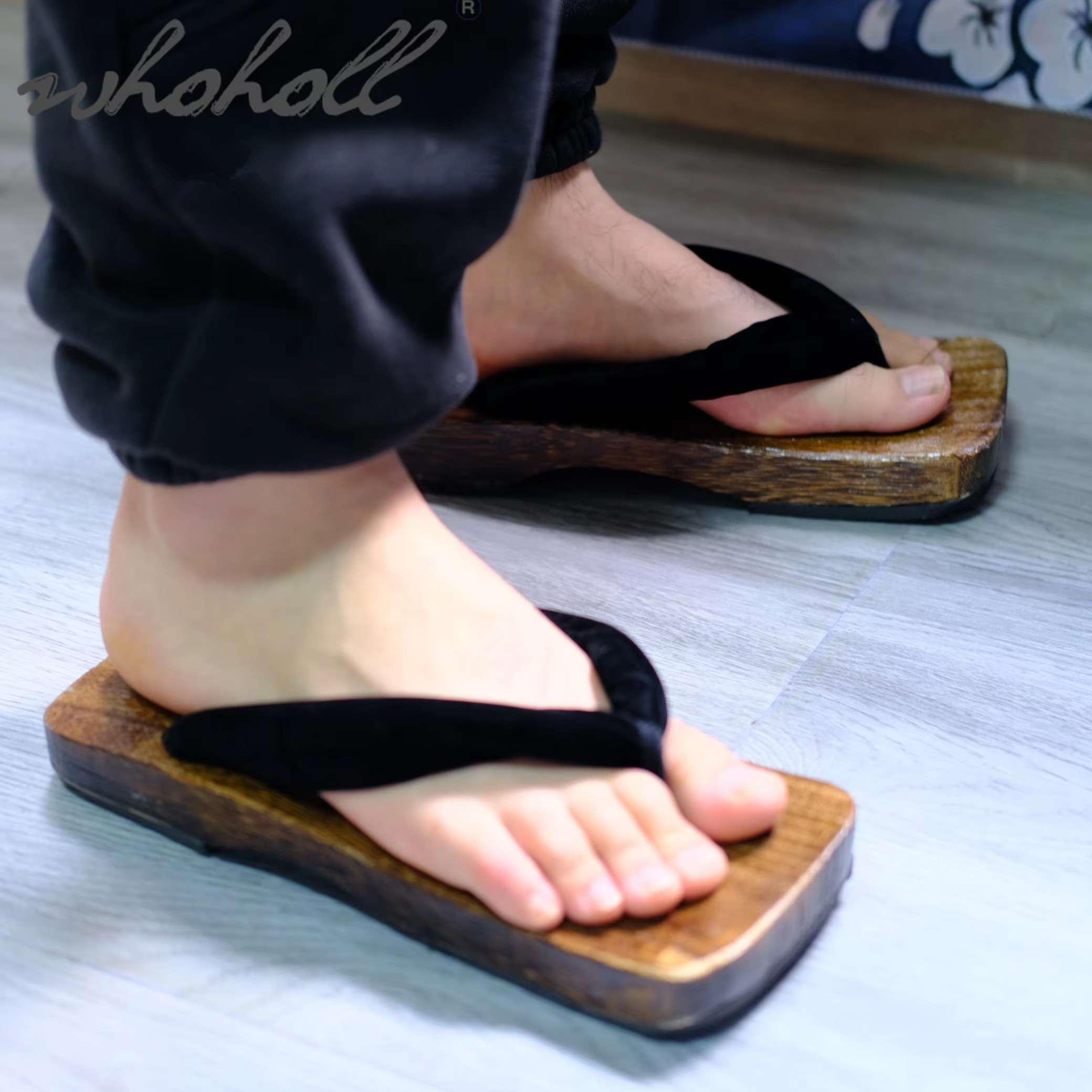 Man Slippers Japanese Geta Fli - đánh giá và giá Geta Wooden Sandal