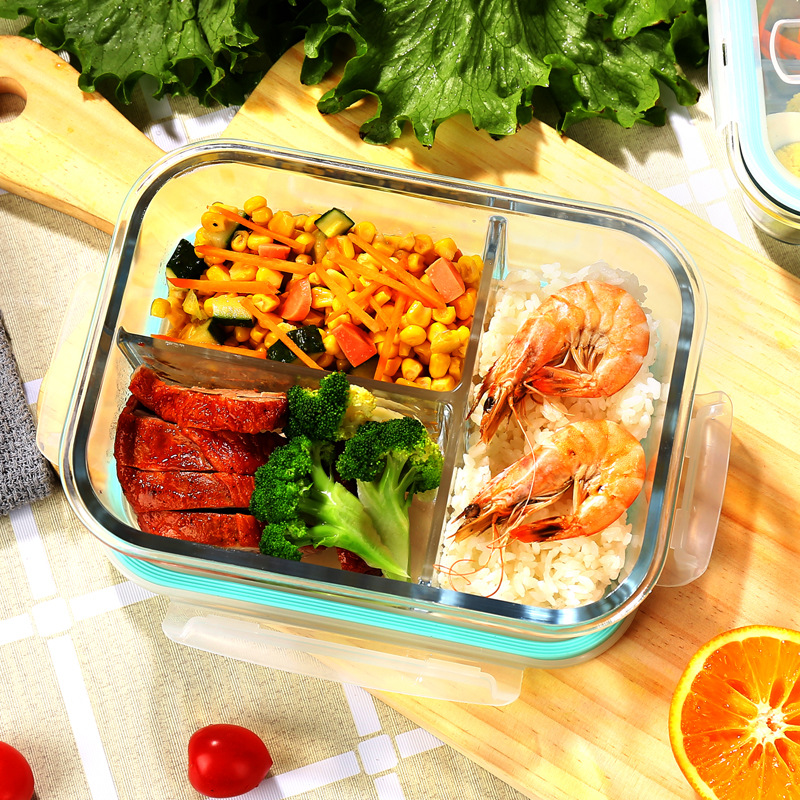 Glass Fresh-Keeping Box high B - đánh giá và giá Bento Box