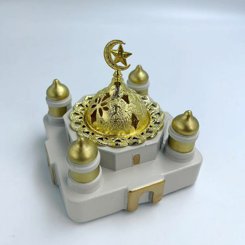 Resin Islamic Mosque - Incense - đánh giá và giá Incense Holder
