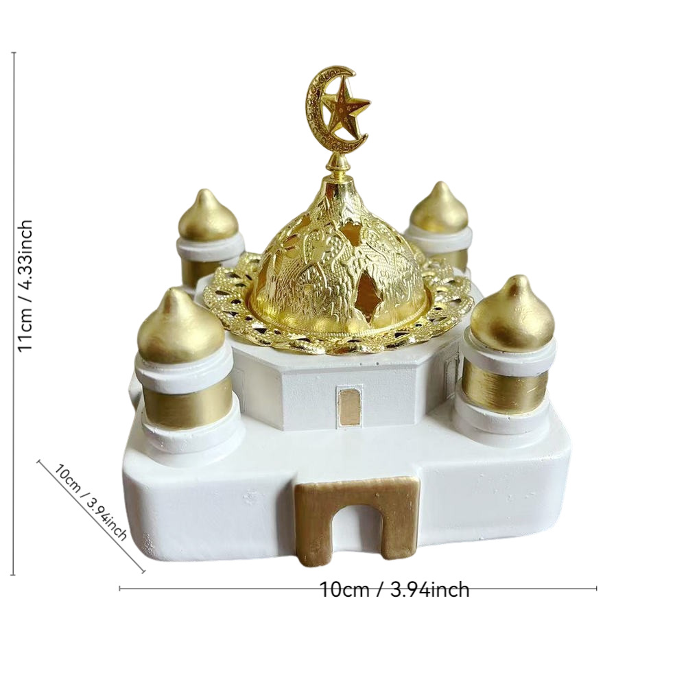 Resin Islamic Mosque - Incense - đánh giá và giá Incense Holder