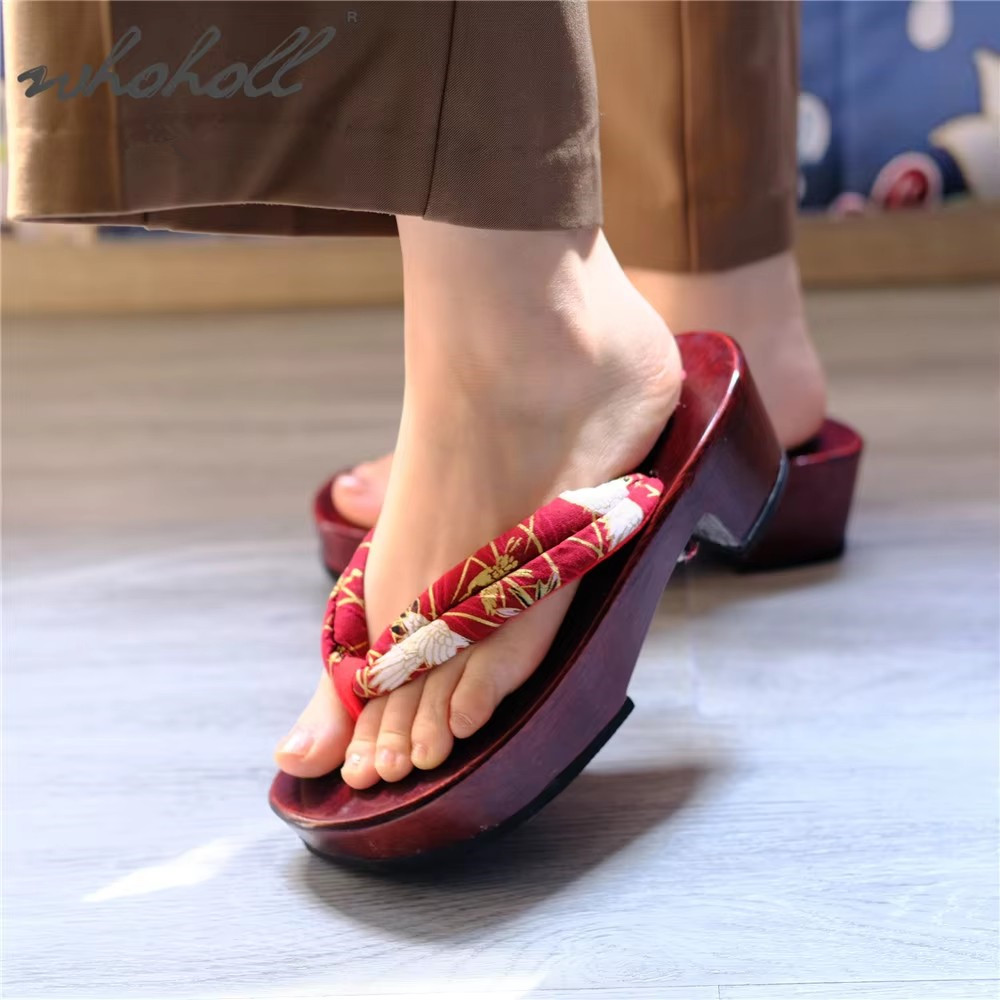 Japanese Geta Animation Coplay - đánh giá và giá Geta Wooden Sandal