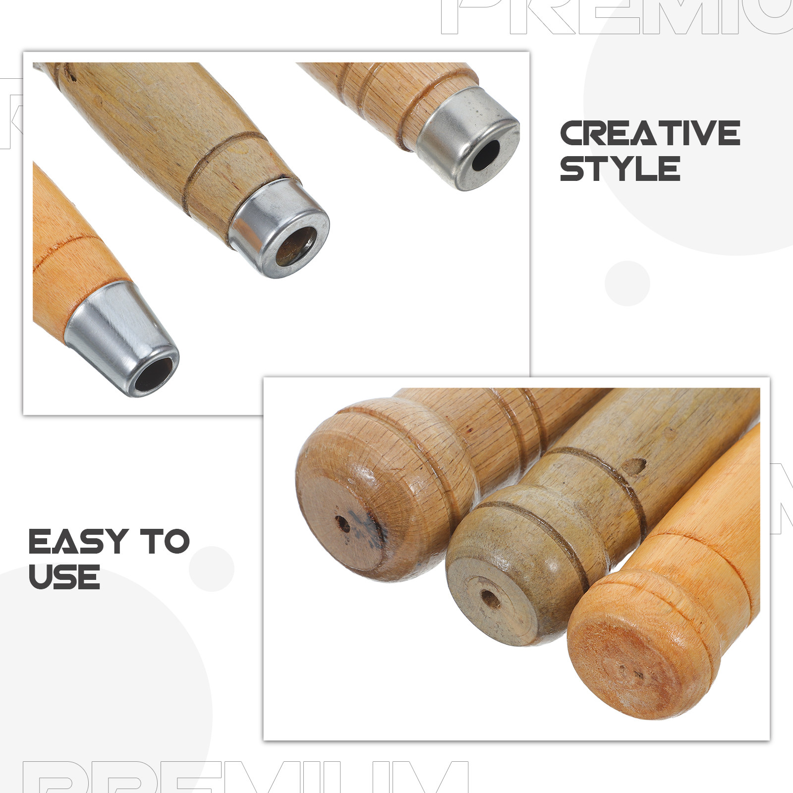 3pcs Wooden Knife Handle Grips - đánh giá và giá Japanese Knife