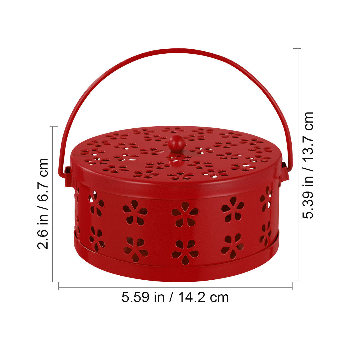 Box Fireproof Metal Retro Holl - đánh giá và giá Incense Holder