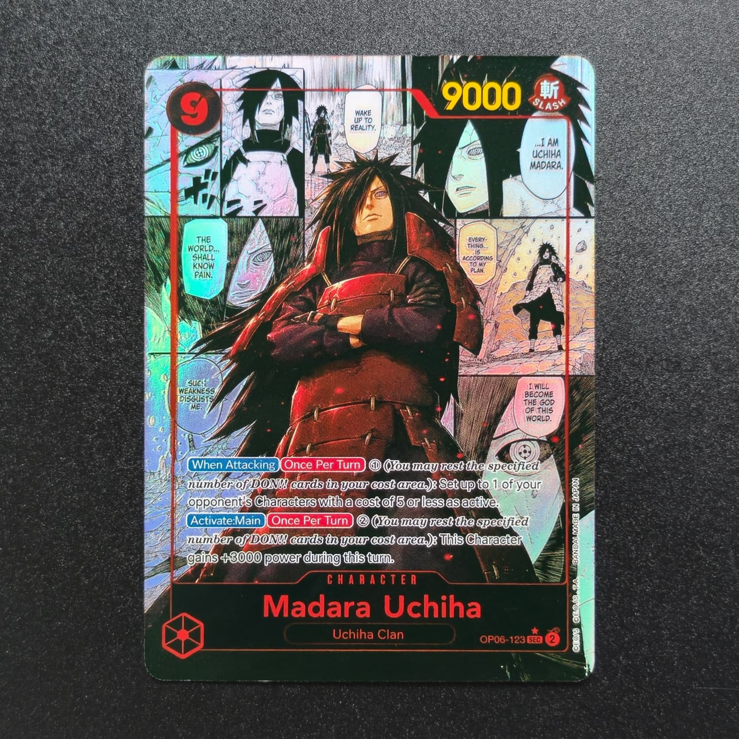 DIY Madara Uchiha Itachi Obito - đánh giá và giá Japanese Fan
