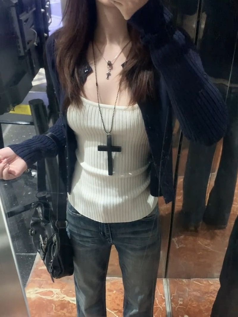 Y2k Harajuku Hot Girl Slim Aut - đánh giá và giá Matcha